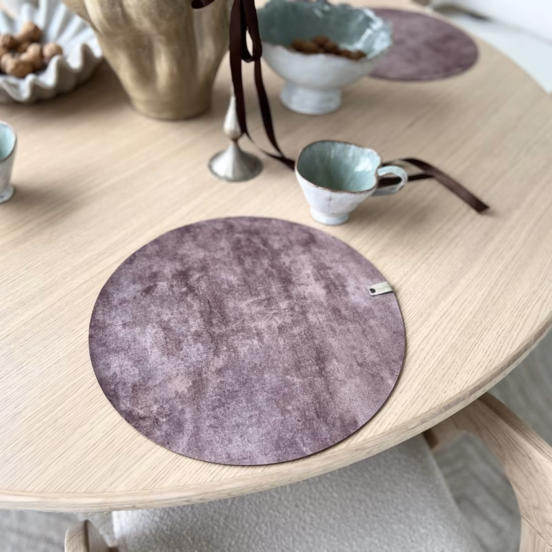 Stalo padėkliukai Rožinės Spalvos 35 cm skersmens (stlpad49)