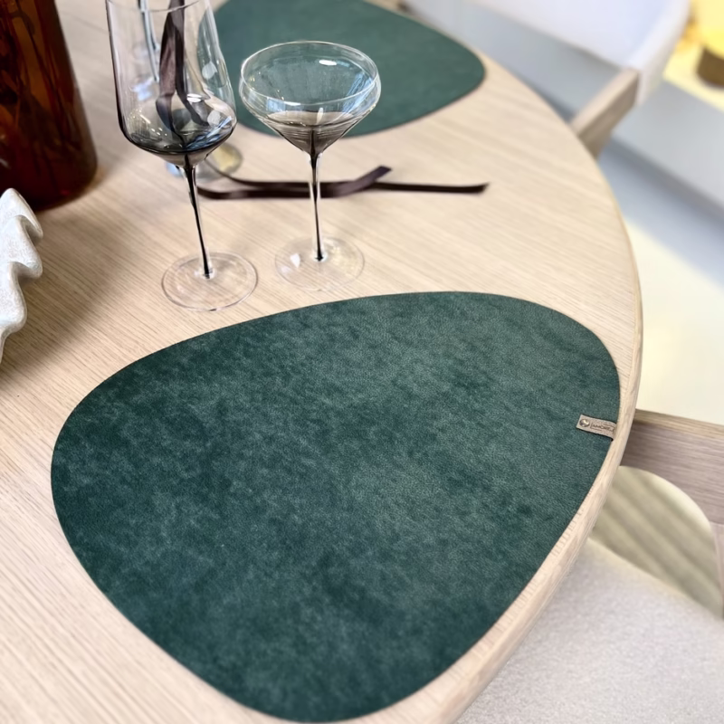 Stalo padėkliukai Amorej Žalios spalvos